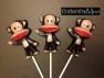 500sp Shoe Chimp Chocolate or Hard Candy Lollipop Mold